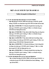 TỔNG HỢP CÂU HỎI ÔN TẬP PHÁP LUẬT XÂY DỰNG | Trường đại học kiến trúc Hà Nội