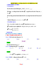 Chuyên Đề Căn Bậc Hai Và Căn Thức Bậc Hai Ôn Thi Vào 10 Giải Chi Tiết