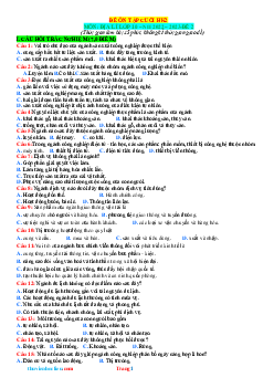 Đề Ôn Tập HK 2 Địa 10 Kết Nối Tri Thức - Đề 2