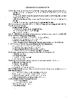 Trắc nghiệm ôn tập bài "Xây dựng lực lượng vũ trang nhân dân"