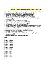 Bài tập tự luận | Môn Kế toán tài chính- Trường Đại học Lao động - Xã hội