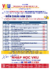 Điểm chuẩn Đại học Công nghệ Thông tin và Truyền thông Việt Hàn - Đại học Đà Nẵng năm 2024