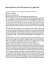 Bài thuyết trình mâm cỗ Trung thu hay, ý nghĩa nhất  - ngữ văn 12