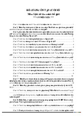 Đề cương môn Lịch sử văn minh thế giới   - trường đại học Khoa học xã hội và nhân văn – Đại học quốc gia Thành phố Hồ Chí Minh.