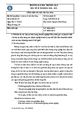 Đề Thi Học Phần An toàn và vệ sinh lao động | Đại học Thương Mại