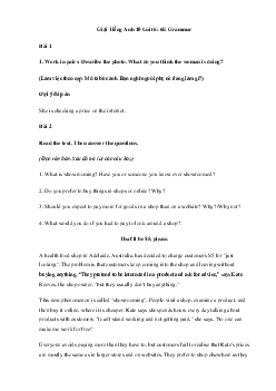 Giải Tiếng Anh 10 Unit 6: 6E Grammar | Friends Global