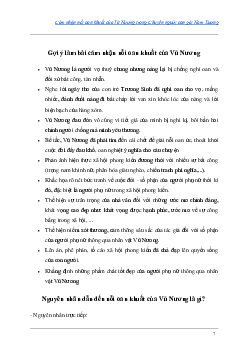 Cảm nhận nỗi oan khuất của Vũ Nương trong Chuyện người con gái Nam Xương | Văn mẫu lớp 9
