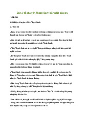 Văn mẫu lớp 6: Kể chuyện Thạch Sanh bằng lời của em