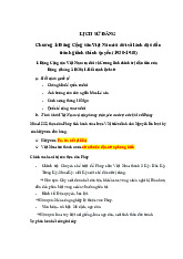 Chương 1 Đảng Cộng sản Việt Nam ra đời và lãnh đạo đấu tranh giành chính quyền (1930-1945) | Môn Lịch sử Đảng - Đại học Bách Khoa Hà Nội