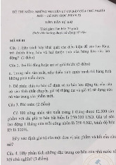 Đề thi cuối HKII học phần Những nguyên lý cơ bản của chủ nghĩa Mác - Lênin năm 2024 - 2025 | Đại học Luật Thành phố Hồ Chí Minh