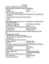 TOP câu hỏi trắc nghiệm về thuế | Môn Kế toán doanh nghiệp 2 - Trường Cao đẳng Cơ giới và Thủy lợi Đồng Nai