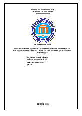 Tư tưởng Hồ Chí Minh về Nhà nước Việt Nam | Bài thảo luận Tư tưởng Hồ Chí Minh