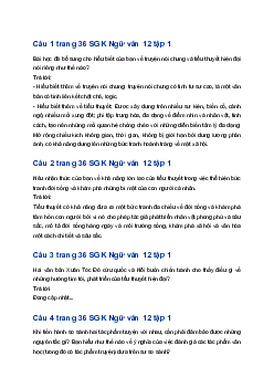 Soạn bài Củng cố mở rộng trang 36 | Ngữ Văn 12 Kết nối tri thức (Tập 1)