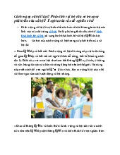 Cách mạng xã hội và vai trò trong sự phát triển xã hội Việt Nam môn Triết học Mác - Lênin | Trường đại học Mở Hà Nội