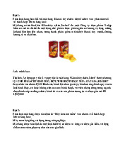 Bài tập tổng hợp môn Phân loại thuế | Đại học Nội Vụ Hà Nội