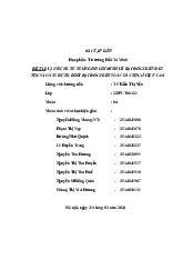 Bài tập lớn'VẬN DỤNG TƯ TƯỞNG HỒ CHÍ MINH VỀ ĐẠI ĐOÀN KẾT DÂN TỘC VÀO XÂY DỰNG KHỐI ĐẠI ĐOÀN KẾT TOÀN DÂN TỘC Ở VIỆT NAM môn Tư tưởng Hồ chí minh - Trường Đại học lao động -  xã hội.