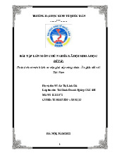 Phân tích sứ mệnh lịch sử của giai cấp công nhân. Ý nghĩa đối với Việt Nam | Bài tập lớn môn Chủ nghĩa xã hội Neu