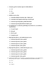 Bài tập chương 6 môn Kinh tế vĩ mô | Học viện Nông nghiệp Việt Nam