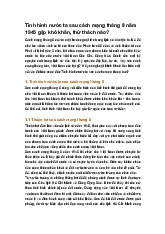 Tình hình nước ta sau cách mạng tháng 8 năm 1945 gặp khó khăn, thử thách nào?