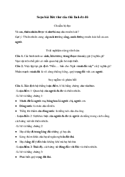 Soạn bài Bức thư của thủ lĩnh da đỏ - Chân trời sáng tạo