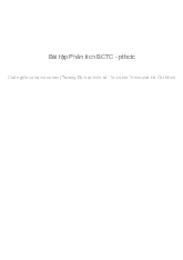 Bài tập môn Chủ nghĩa xã hội khoa học- Trường đại học kinh tế -tài chính Hồ chí Minh