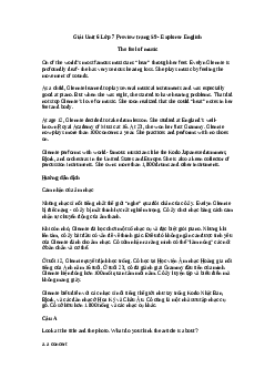 Giải Tiếng Anh 7 Unit 6: Reading | Explore English