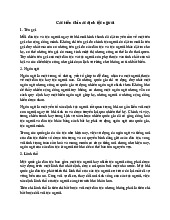 Xác Định Tộc Người: Các Tiêu Chí Quan Trọng tại Việt Nam