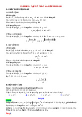 Chuyên Đề Cấp Số Cộng Cấp Số Nhân Ôn Thi Tốt Nghiệp THPT 2025 Giải Chi Tiết