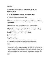 Phương pháp giải bài toán qua lập hệ phương trình môn Toán rời rạc | Trường Đại học sư phạm Hà Nội