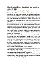 Mẫu văn bản đề nghị đăng ký nội quy lao động mới nhất 2024