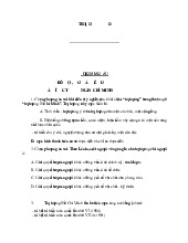 Bộ câu hỏi trắc nghiệm ôn tập môn Tư tưởng Hồ Chí Minh | Trường Đại học Khoa học Tự nhiên, Đại học Quốc gia Thành phố Hồ Chí Minh