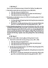 Bài tập thực hành Quản trị tài chính | Đại học Kinh tế kỹ thuật công nghiệp