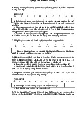 Bài tập môn kinh tế vi mô -Trường Đại học Tài nguyên và môi trường Hà Nội
