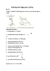 Bài Tập Lớn Thiết Kế Cơ Cấu Máy Nén Khí | Môn Nguyên lý máy - Trường Cao đẳng Công Nghệ Bách Khoa Hà Nội