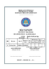 Thảo luận về chính sách cán cân thanh toán du lịch | Bài tập lớn Kinh tế du lịch