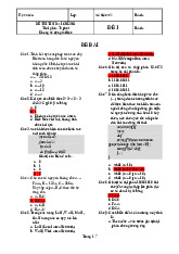 Đề thi Tin học đại cương | Trường Đại học Hoa Sen