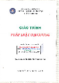 Giáo trình học phần pháp luật đại cương | Trường Đại học Thương Mại