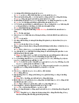 TOP 50 câu trắc nghiệm đúng sai ôn tập giữa kỳ môn Kinh tế chính trị Mác - Lênin