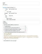 Bài tập ôn tập Chương 6: Mẫu thiết kế và giá trị trong lập trình môn Phân tích và thiết kế hệ thống | Trường Đại học Bách Khoa Hà Nội