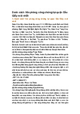 Danh sách Văn phòng công chứng tại quận Cầu Giấy mới nhất