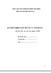 Cảm biến - Tài liệu bài thực hành IOT và ứng dụng | Iot và ứng dụng | Học viện Công nghệ Bưu chính Viễn thông