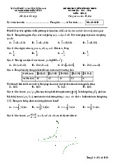 Đề thi thử tốt nghiệp THPT 2025 môn Toán cụm chuyên môn số 10, Gia Lai