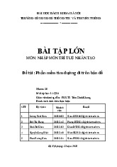 Phần mềm tìm đường đi trên bản đồ | Môn Nhập môn trí tuệ nhân tạo - Đại học Bách Khoa Hà Nội