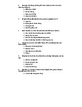 Các câu hỏi kiểm tra nội bộ và quản trị doanh nghiệp môn Kiểm soát nội bộ | Trường Đại học Sư phạm Kỹ thuật Thành phố Hồ