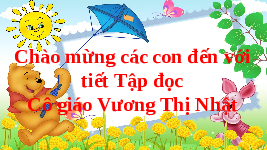 Giáo án điện tử Tiếng việt 1 Cánh diều: Nắng