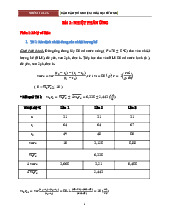 Báo cáo Thí nghiệm Hóa đại cương | Trường Đại học Bách khoa, Đại học Đà Nẵng