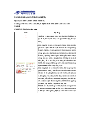 Bài giảng Chương 4: Chủ đề 4.3 môn Con người và môi trường | Trường Đại học Mở Thành phố Hồ Chí Minh