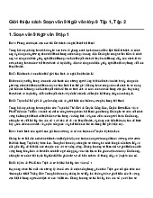 Giới thiệu sách Soạn văn 9 Ngữ văn lớp 9 Tập 1, Tập 2