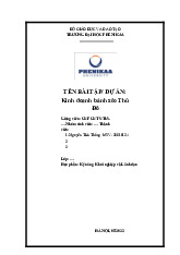 Kinh doanh bánh xèo Thủ Đô | Bài tiểu luận học phần Kỹ năng Khởi nghiệp và Lãnh đạo | Trường Đại học Phenikaa