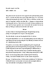 Bài tập cá nhân - Lý thuyết tài chính | Trường Đại học Ngân hàng Thành phố Hồ Chí Minh